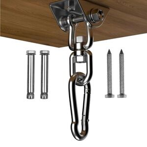 NWT Hammock Hanging Kit 1000 lb Capacity Heavy Duty 360° Rotates, Ultra Durable